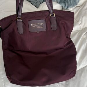 Marc by Marc Jacobs Deep Red Workwear Tote